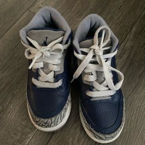 Nike Jordan 3s Navy Size 12C